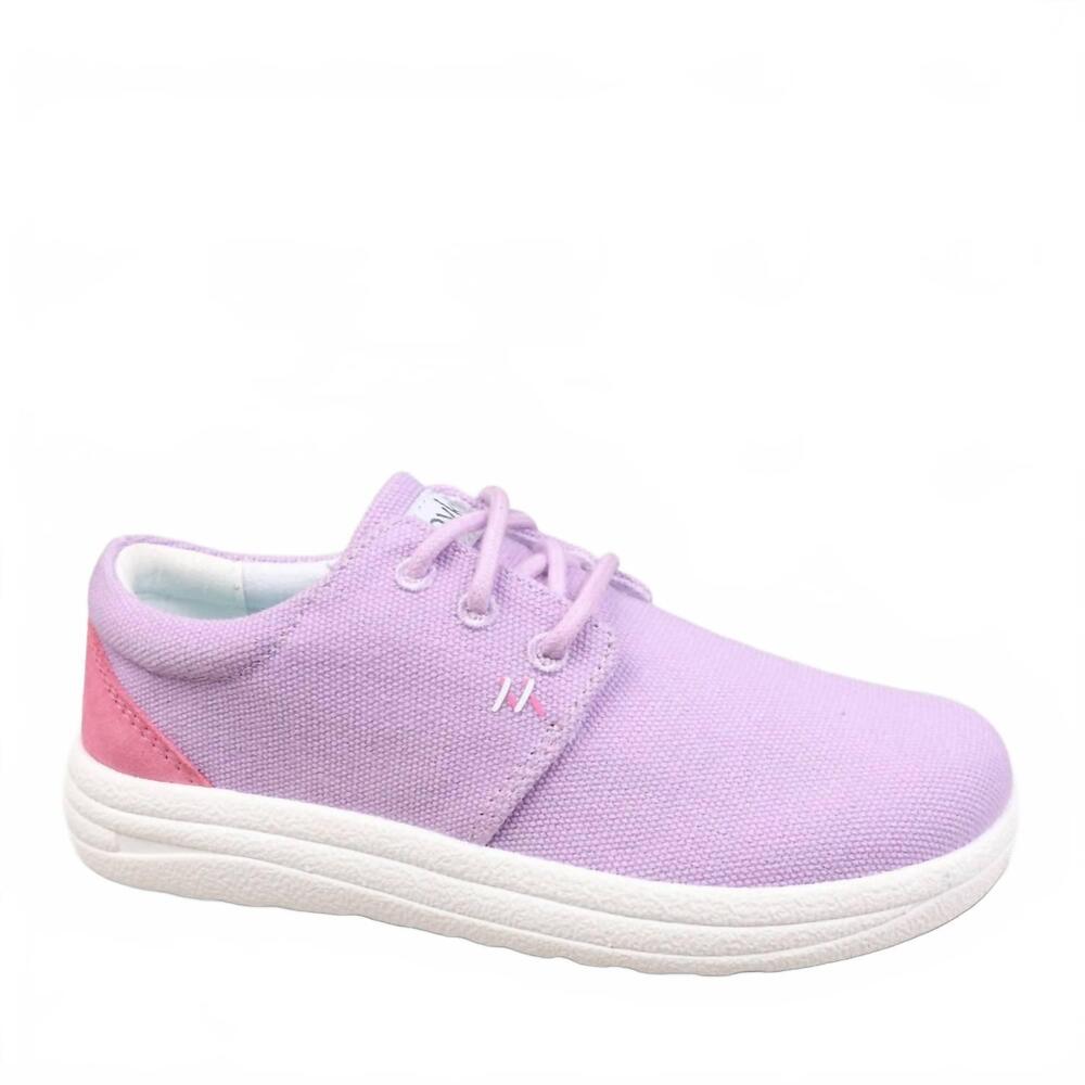 NEW MYKOS kid's palmer lace-up travel sneaker in purple